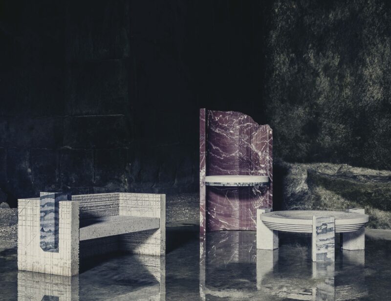<strong>The Memory of Stones</strong><br>Laboratorio Morseletto per Aline Asmar d’Amman – Paris Design Week
